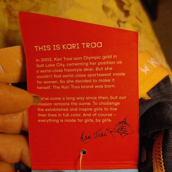 Kari Traa Lune Baselayer leggings SX.S NWT - Picture 8 of 9